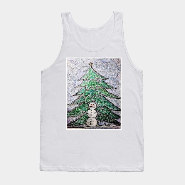 Snowman Tank Top by backline